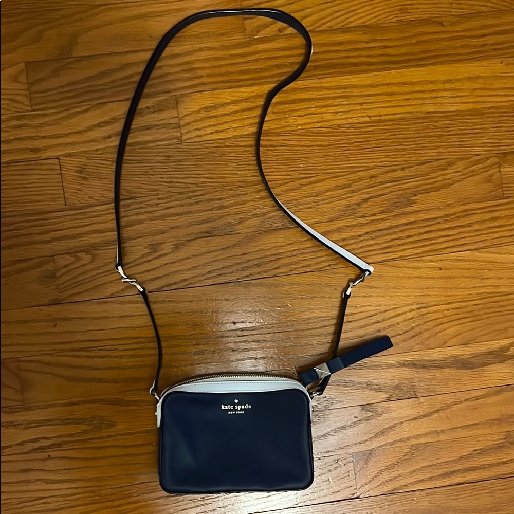 Kate Spade Navy Leather Crossbody Bag